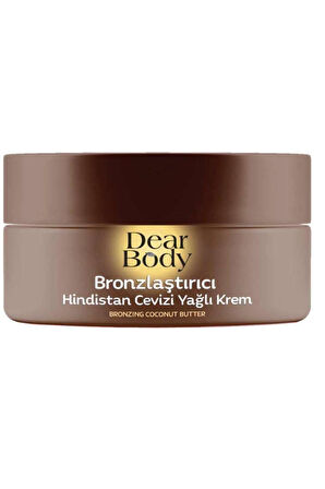 DEAR BODY HİNDİSTAN CEVİZLİ YAĞLI GÜNEŞ KREMİ 200ML BRONZLAŞTIRICI