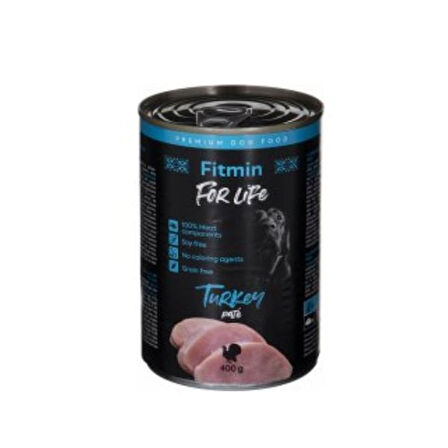 Fitmin For Life Hindi Etli Pate Yetişkin Konserve Köpek Maması 400 Gr