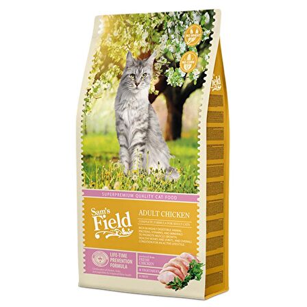 Sam's Field Tavuklu Yetişkin Kedi Maması 2,5 Kg