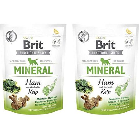 Brit Care Fonksiyonel Aperatif Mineral Jambonlu Yavru Köpek 150 Gr x2