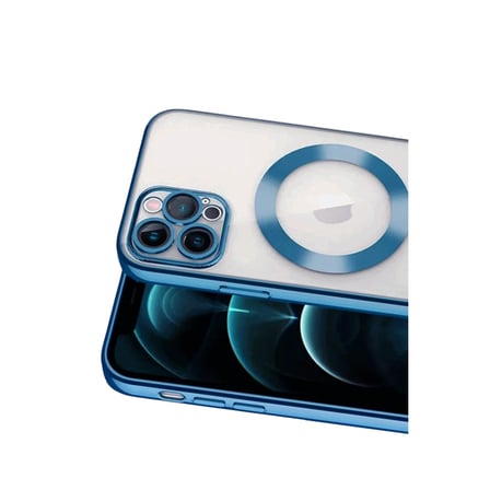 Apple iPhone 13 Pro Kılıf Kross Magneticsafe Kapak - Sierra Blue