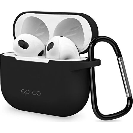 Epico Silikon Outdoor Kılıf AirPods 3. Nesil - Siyah