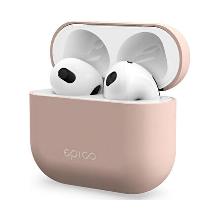 Epico Silikon Kılıf AirPods 3. Nesil - Açık Pembe