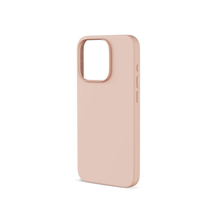 Epico Silikon Manyetik - MagSafe Uyumlu Kılıf iPhone 14 - Pembe