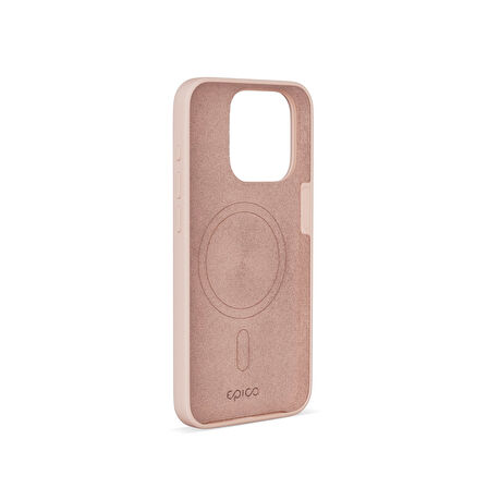Epico Silikon Manyetik - MagSafe Uyumlu Kılıf iPhone 14 - Pembe