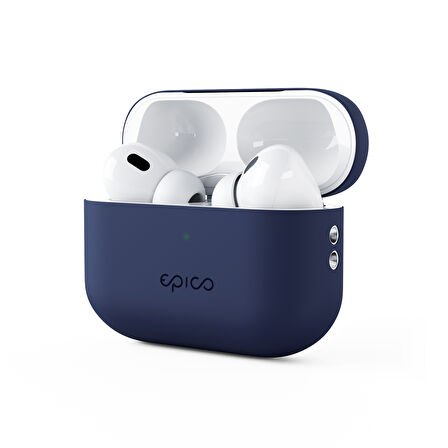 Epico Silikon Kılıf AirPods Pro 2 - Koyu Mavi