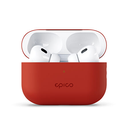 Epico Silikon Kılıf AirPods Pro 2 - Kırmızı