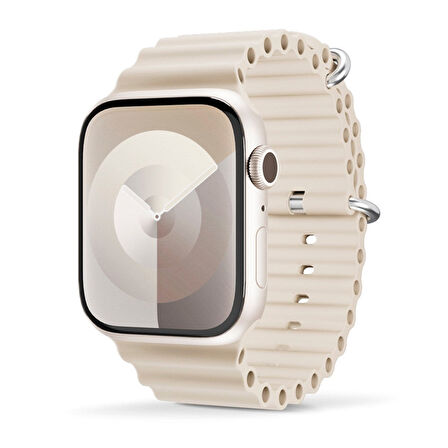 Epico Watch Kayış Ocean Apple Watch 38/40/41mm - Fildişi