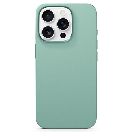 Epico Mag+ iPhone 16 Pro Silikon Kılıf - Pastel mint