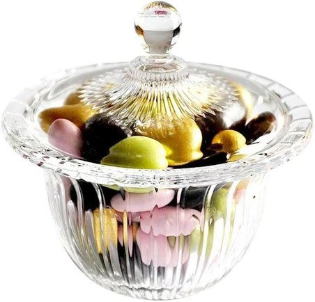 98555 Paşabahçe Cam Glamour Şekerlik
