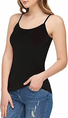  Modal Elastan Ip Askı Kadın Atlet 2'li Paket 