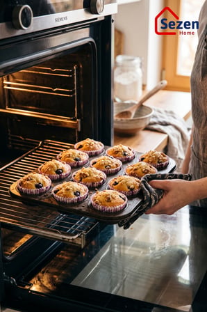 100’lü Kağıt Muffin Kabı Renkli Desenli Kek Kalıbı Fırına Uygun Kutulu Kek Kapsülü