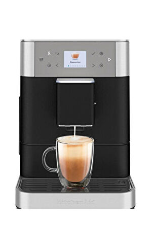 KitchenAid KF6 5KES8556EBK Tam Otomatik Espresso Makinesi – Cast İron Black