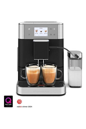 KitchenAid KF7 5KES8557EBK Tam Otomatik Espresso Makinesi – Cast İron Black