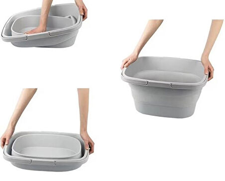 Hobby Life Magic Silikonlu Katlanabilir Kamp,Piknik Sepeti- 21 Litre