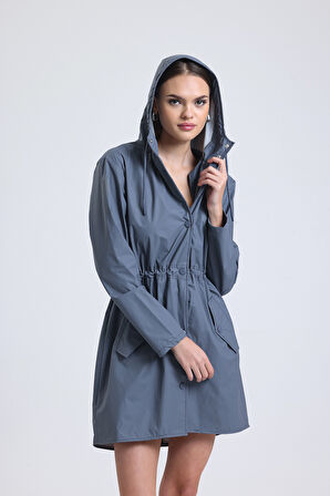 Stay Dry Yağmurluk Gri