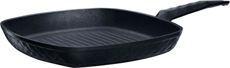 Karaca Biodiamond Antibakteriyel Kulp Indüksiyon Tabanlı Grill Tava 28 Cm 2,5 Lt