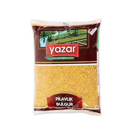 Yazar Pilavlık Bulgur 1 Kg. x 12 Adet