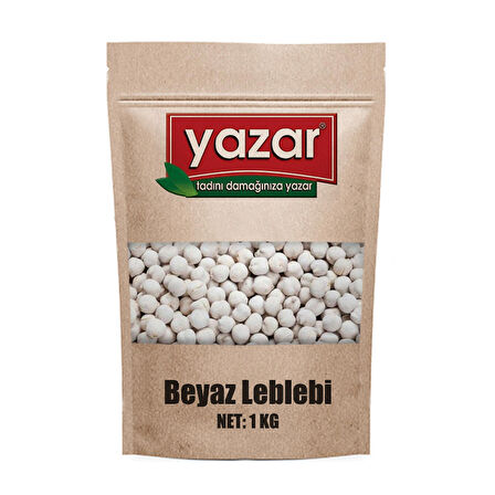 Yazar Kuruyemiş Beyaz Leblebi  1 Kg