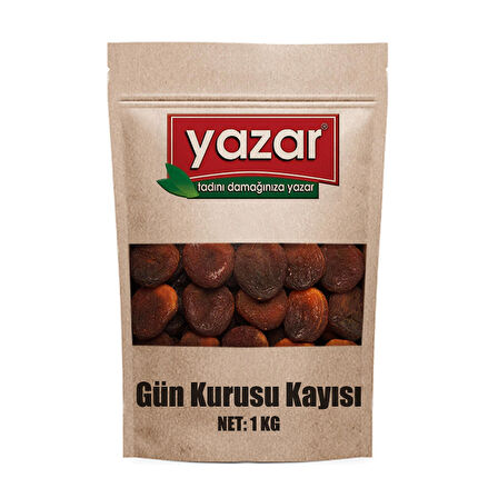 Yazar Kuruyemiş Kaysı Gün Kurusu Jumbo  1 Kg