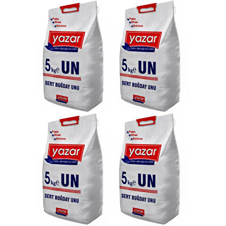 Yazar Baklavalık Böreklik Pastalık Çok Amaçlı Un 5 Kg X 4 Paket
