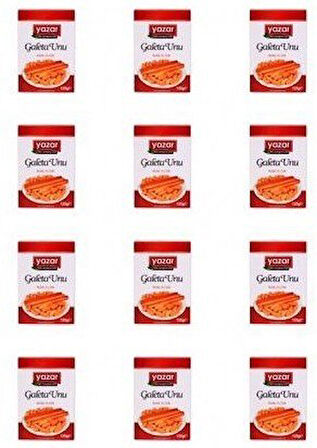 Yazar Galeta Unu 125 Gr x 12 Paket