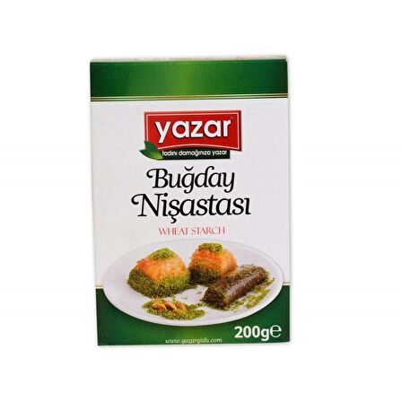 Yazar Buğday Nişastası 200 Gr x 12 Paket