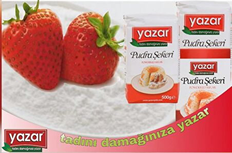 Yazar Pudra Şekeri 125 Gr x 12 Paket