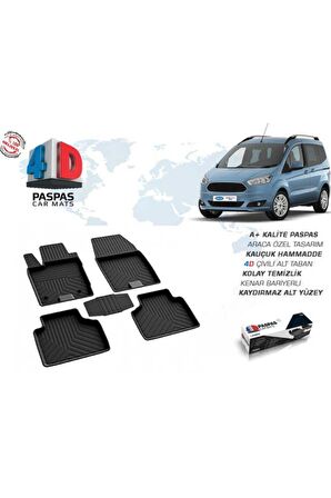 Ford Courier 4D Paspas Siyah 2014 ve Üzeri
