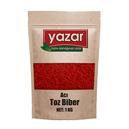 Yazar Baharat Acı Toz Biber