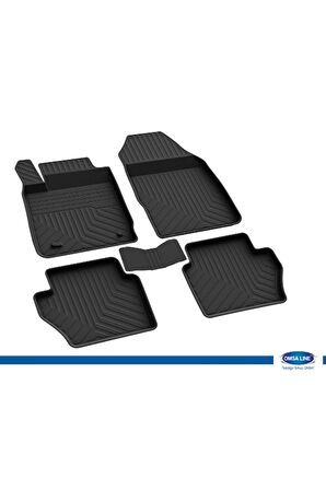 Ford Fiesta 6 4D Paspas Siyah (2015-2017)