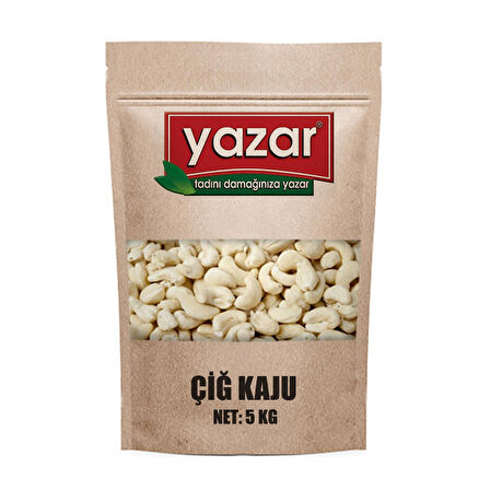 Yazar Kuruyemiş Çiğ  KAJU 5 Kg