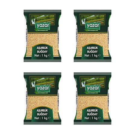 Yazar Aşurelik Buğday 1 Kg. x 4 Paket
