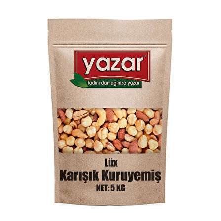 Yazar Lüx Karışık Kuruyemiş 5 Kg