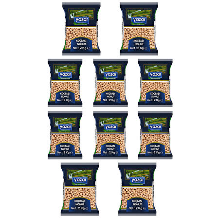 Yazar Koçbaşı Nohut 2 Kg. x 10 Paket