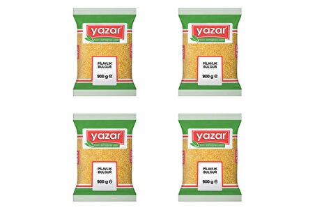 Yazar Pilavlık Bulgur 900 Gr. x 4 Adet