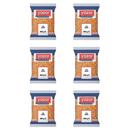 Patlatmalık Cin Mısır 900 Gr. x 6 Paket