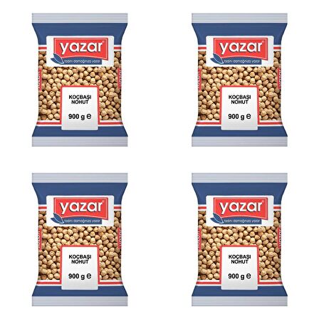 Yazar Koçbaşı Nohut 900 Gr. x 4 Adet