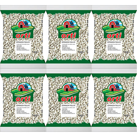 Orti Dermason Fasulye 1 Kg. x 6 Paket
