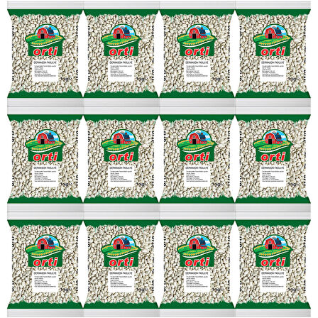 Orti Dermason Fasulye 1 Kg. x 12 Paket