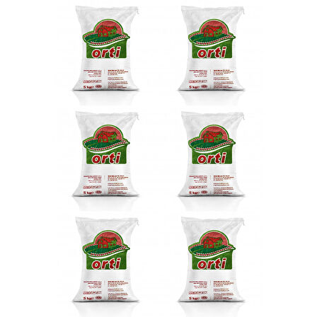 Orti Kırmızı Mercimek 5 Kg x 6 Paket.