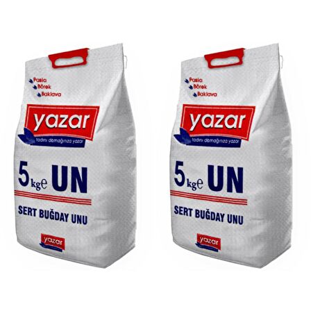 Yufkalık - Bazlamalık Un 5 Kg x 2 Adet