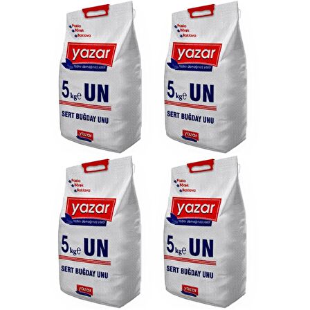 Yufkalık - Bazlamalık Un 5 Kg x 4 Adet