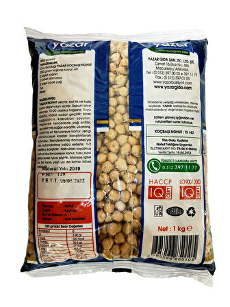 Yazar Koçbaşi Nohut 1Kg