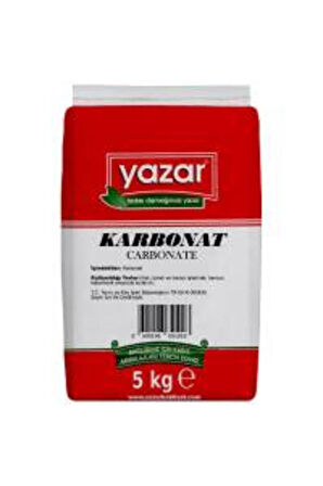 Yazar Baharat Karbonat 5 Kg x 2 Paket