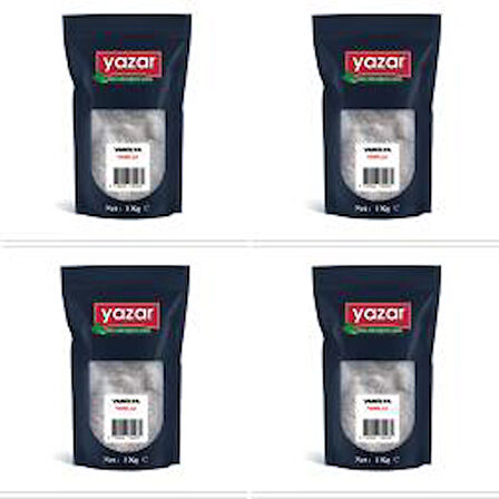 Yazar Baharat Vanilya 1 Kg x 4 Paket
