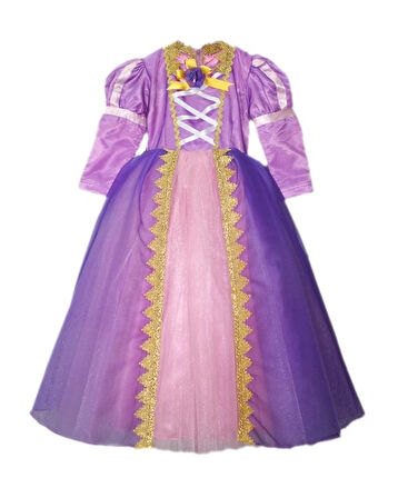 Rapunzel Kostümü Lüks
