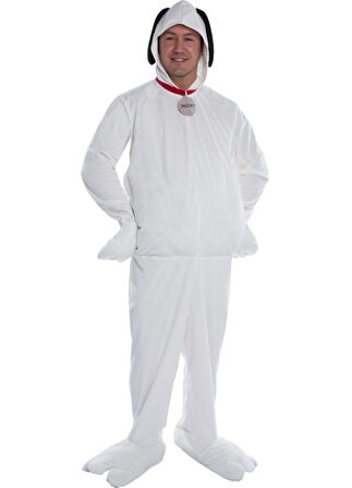 Snoopy Köpek Kostümü Yetişkin