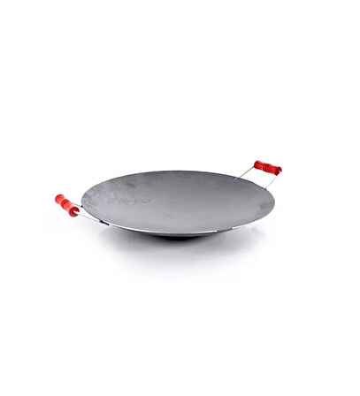 Tahta Saplı Kavurma Sac Tava ( 30 cm)