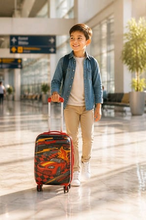 Monalisa Home CCS Lüks Kabin Boy Çocuk Valizi